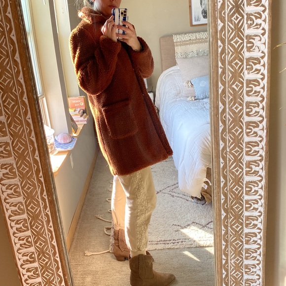 Band of Gypsies Teddy Sherpa Jacket - Picture 5 of 10